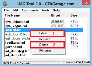 IMG TOOL Extract File