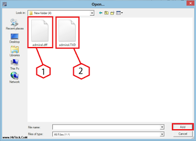 Add Dff And Txt File