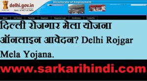 Delhi Rojgar Mela Yojana 2020 In Hindi